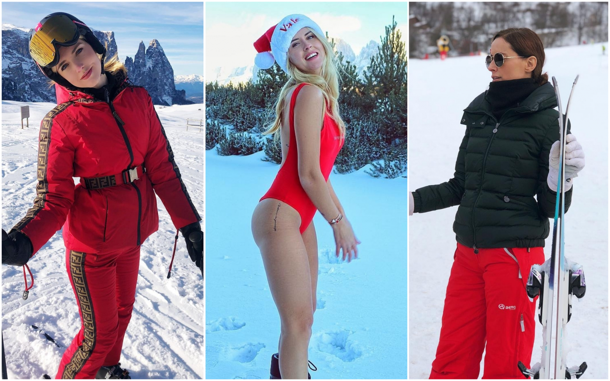 Os looks com mais pinta (ou improváveis) dos famosos na neve