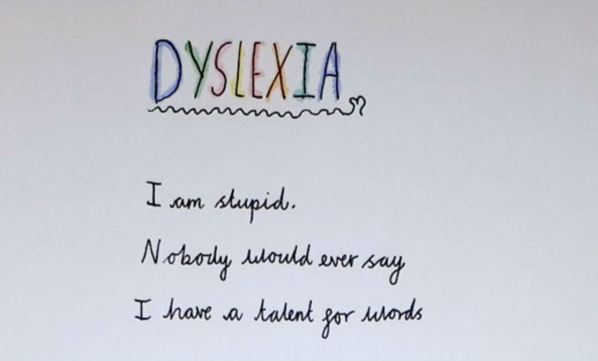 O poema incrível da criança com dislexia que se pode ler do início para o fim ou vice-versa