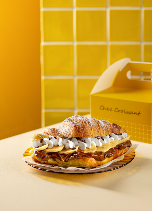 Chez Croissant. Há um novo spot em Lisboa para provar este decadente croissant de banoffee
