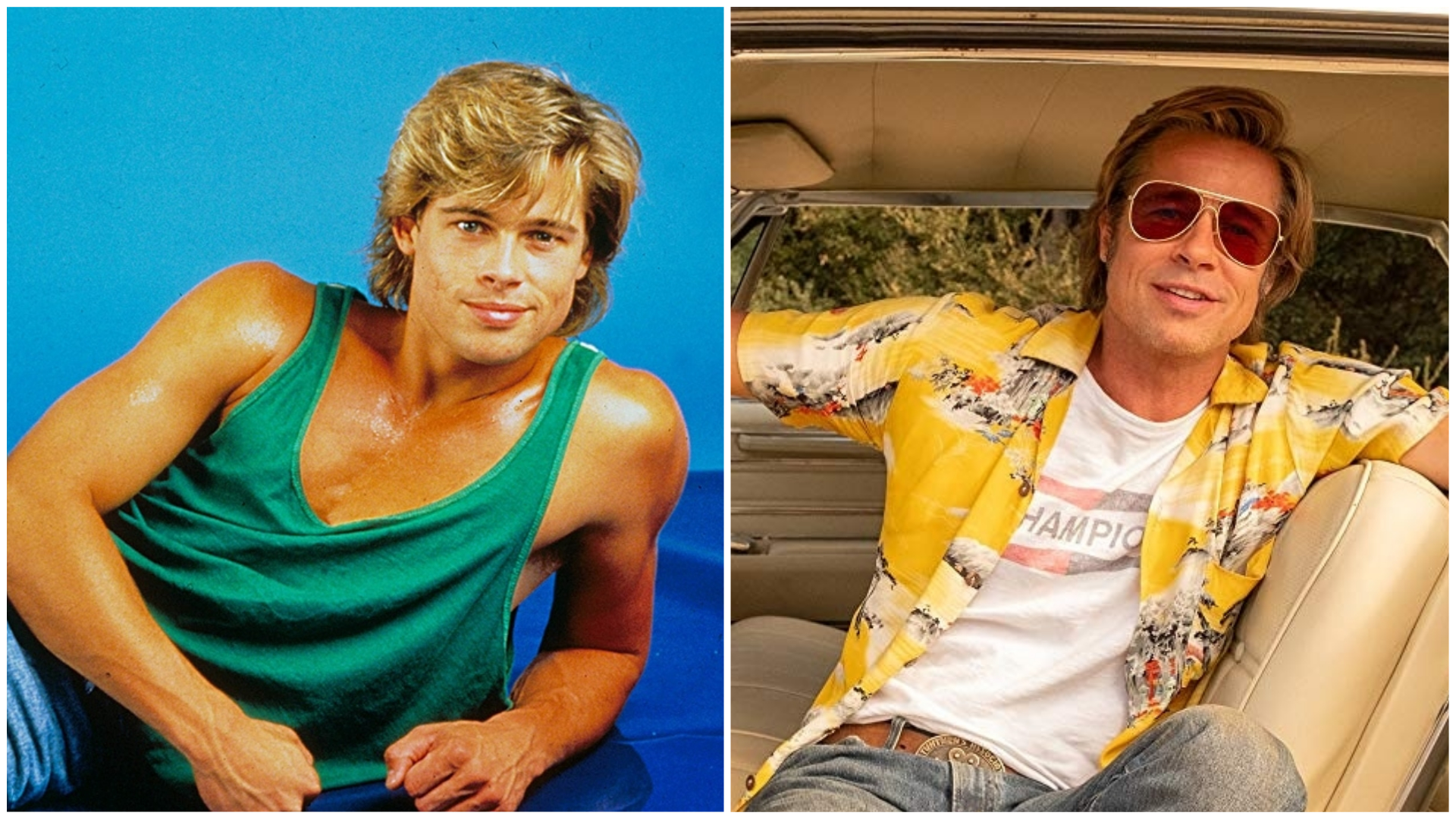 Dos anos 80 a “Era Uma Vez em… Hollywood”. O estilo de Brad Pitt em 23 imagens