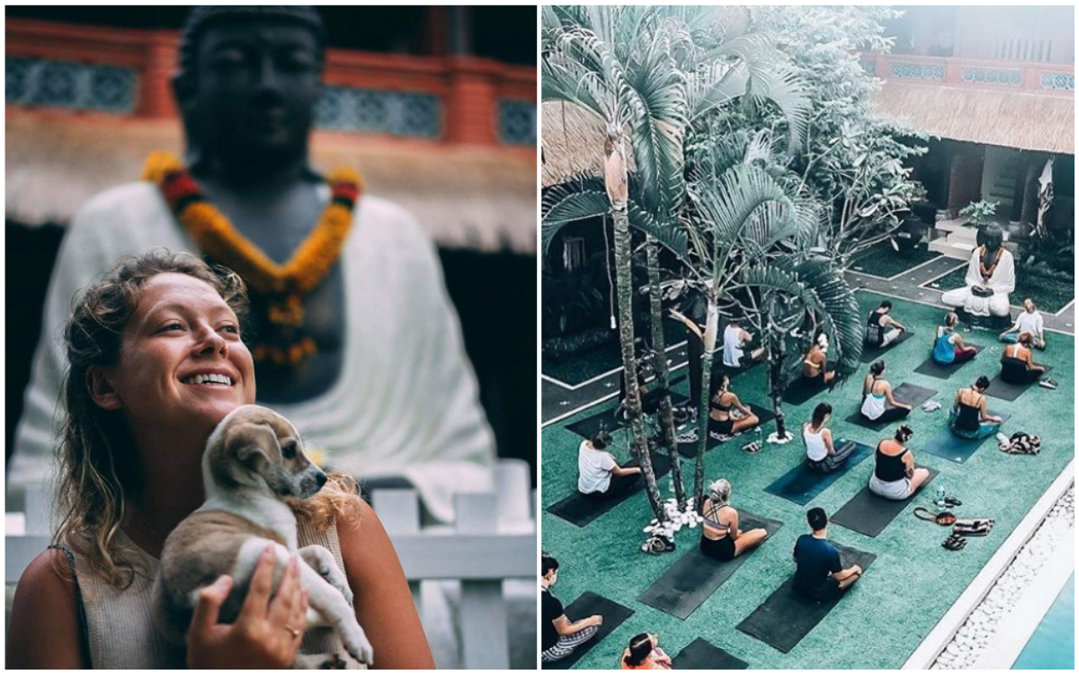 Puri Garden. Neste hotel em Bali há terapia com cães bebés, ioga grátis e noites a partir de 20€