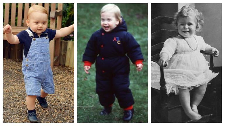 Príncipe Louis vai fazer 1 ano. Veja como eram os restantes membros da família real com esta idade