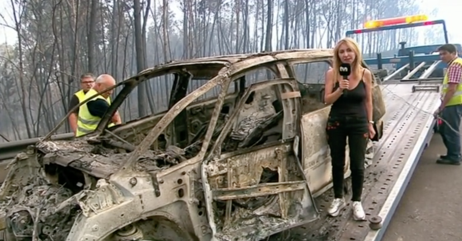 Incêndio em Pedrógão Grande: Reportagem de Judite Sousa gera polémica
