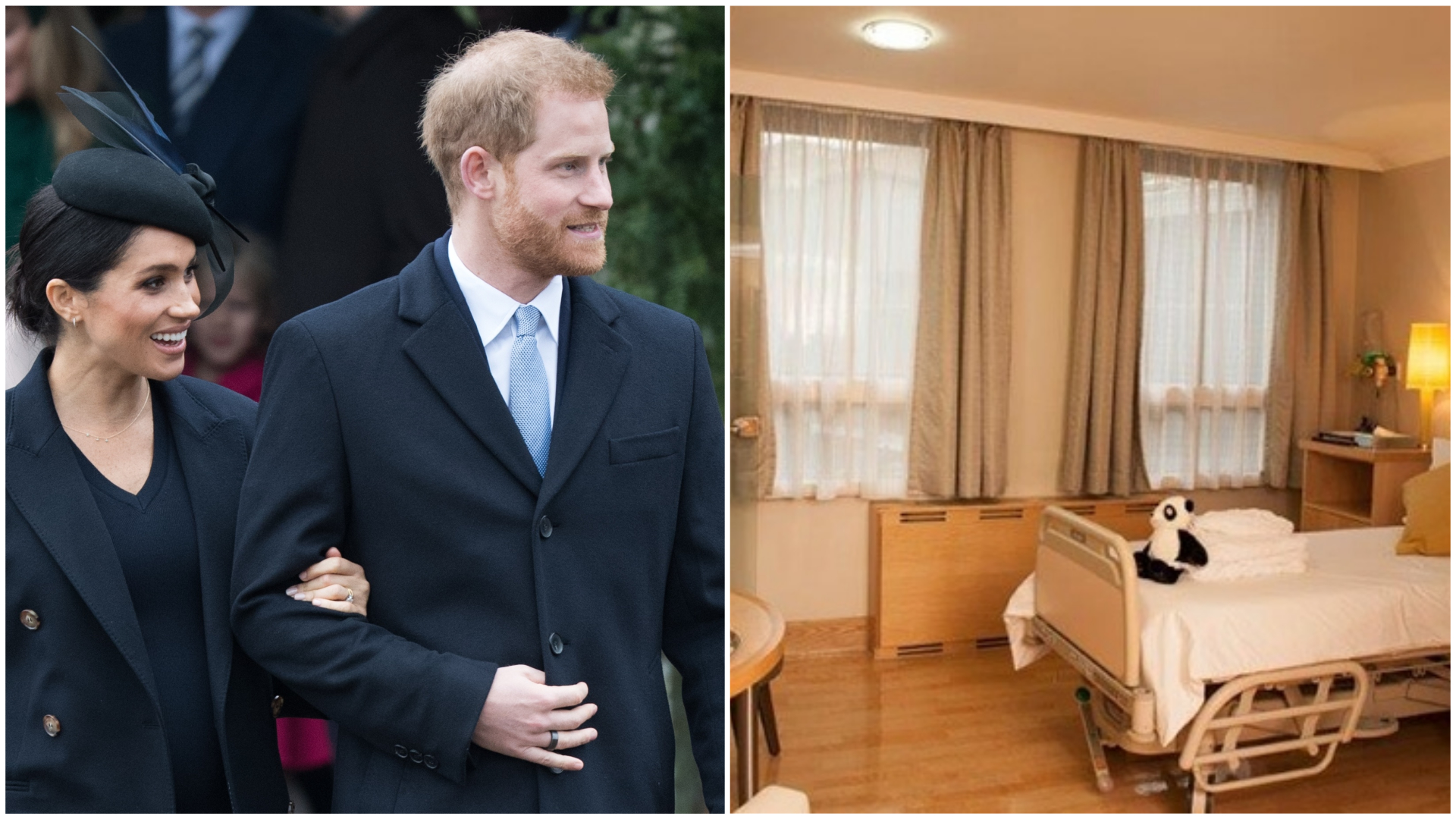 O filho de Meghan Markle e do príncipe Harry nasceu num hospital de luxo