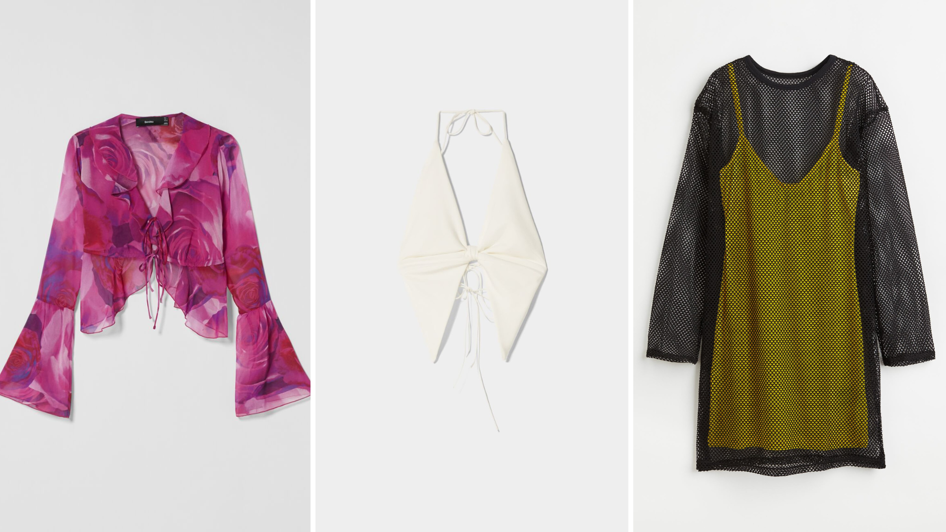 10 peças semitransparentes para usar no próximo festival de verão (a partir de 12,99€)