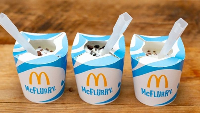 McDonald’s retira tampas de plástico do McFlurry