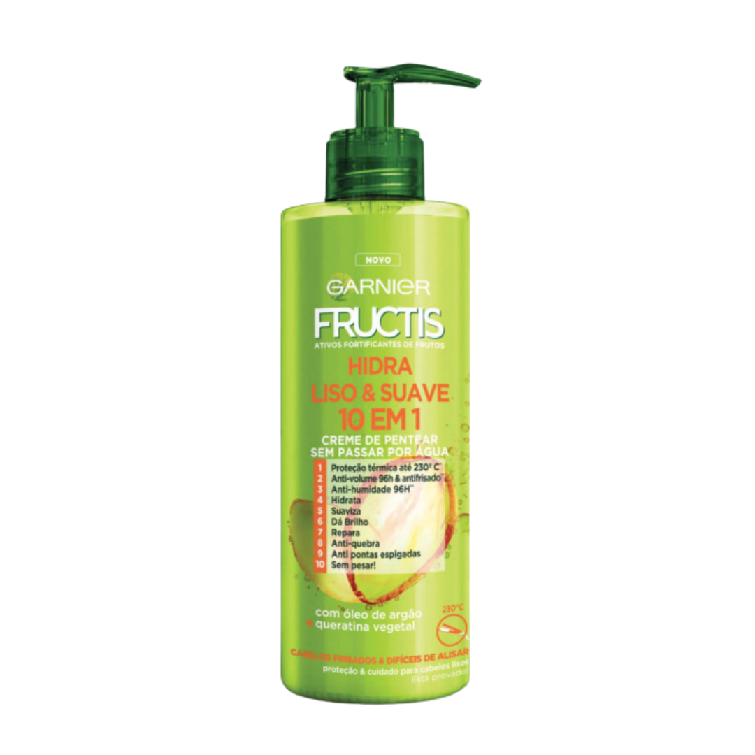 Garnier, Creme de Pentear Fructis Hidra Liso e Suave