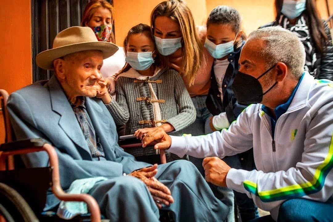 Morreu o homem mais velho do mundo. Juan Vicente tinha 114 anos