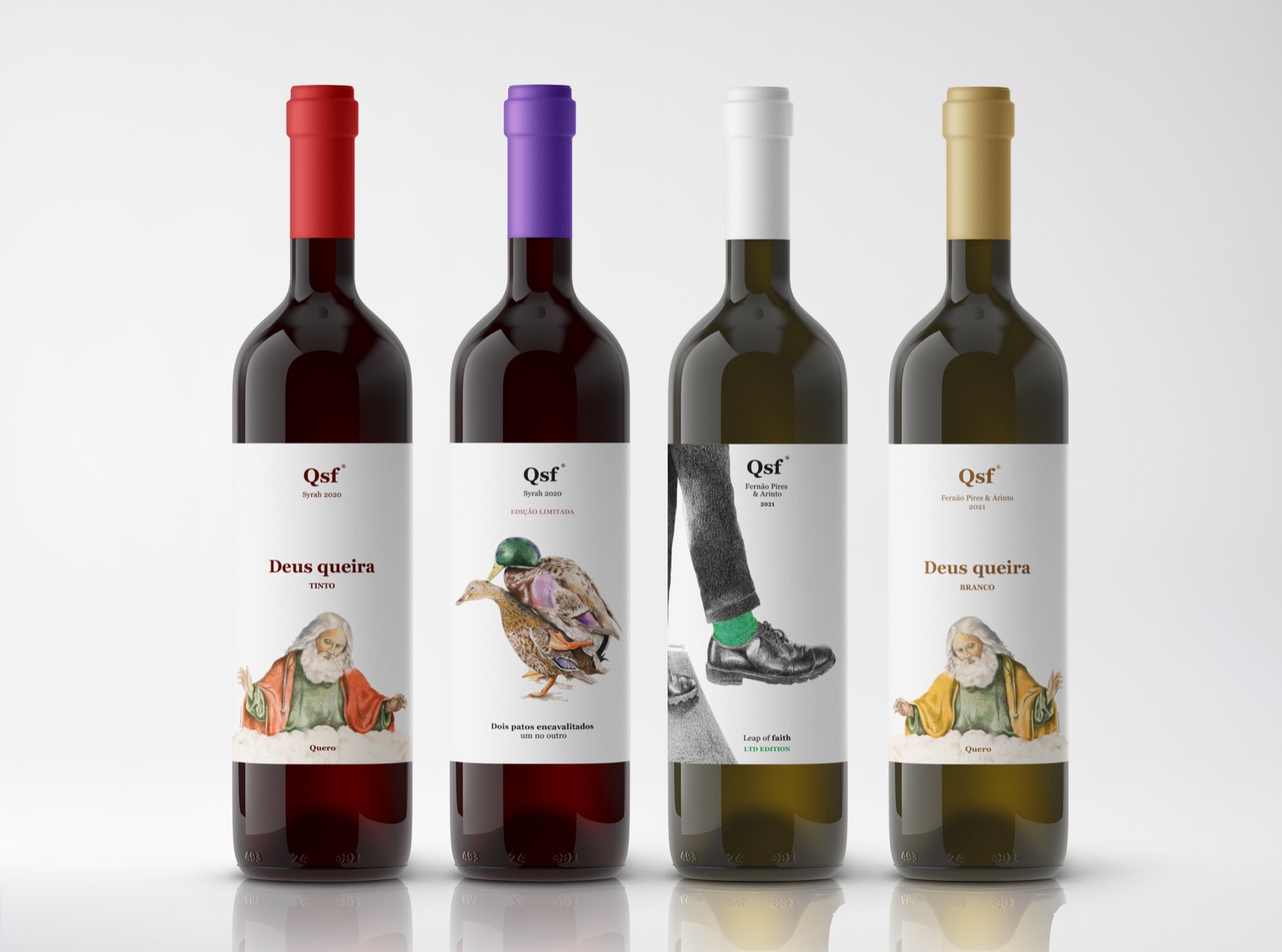 Dos patos “a pinar” ao Deus queira vinho. “Que se foda” tem 4 novos lançamentos a tempo do Natal