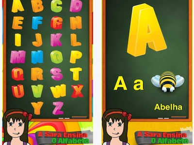 Aprender as letras no iPhone
