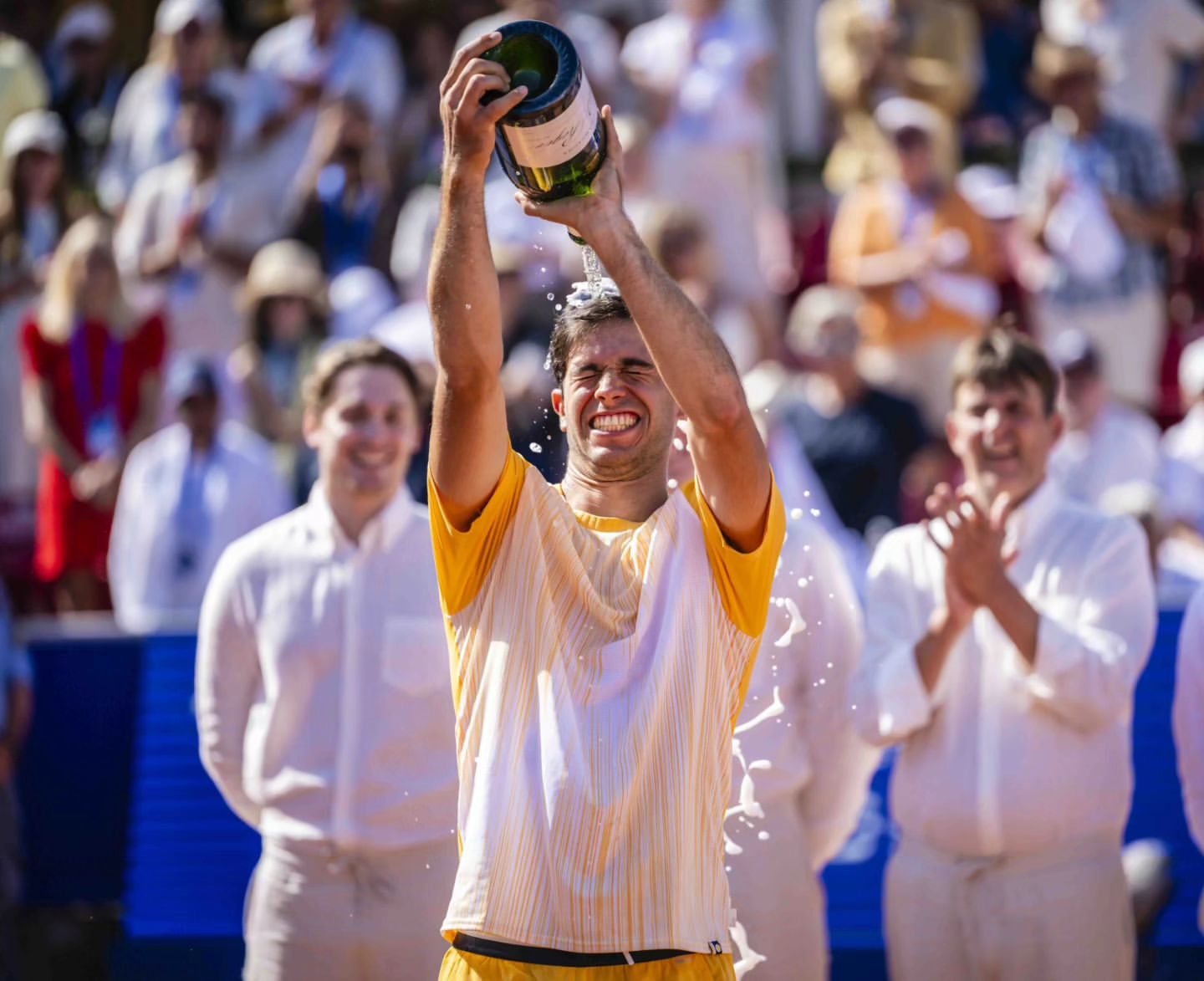 Nuno Borges derrotou Rafael Nadal e conquistou o seu primeiro troféu ATP. Veja 15 fotos do tenista português