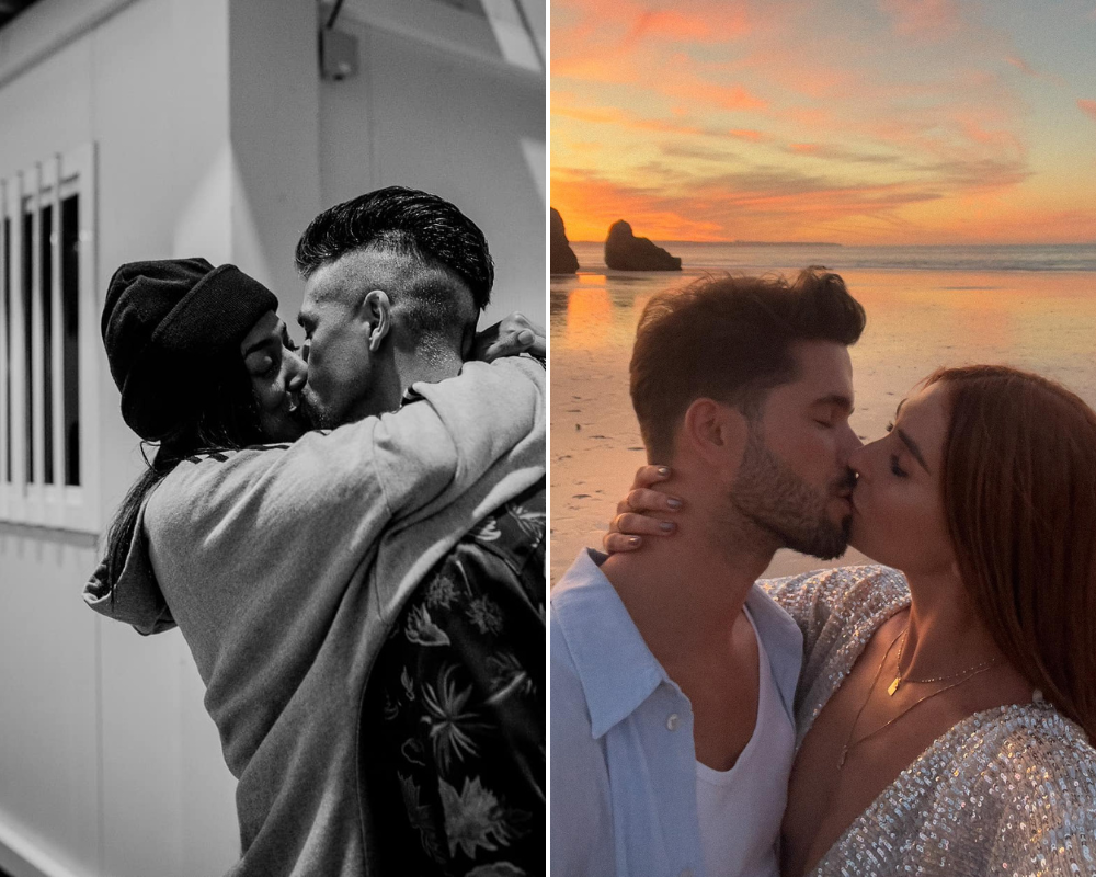 De Cifrão e Noua aos Explorerssaurus, veja os beijos apaixonados dos famosos