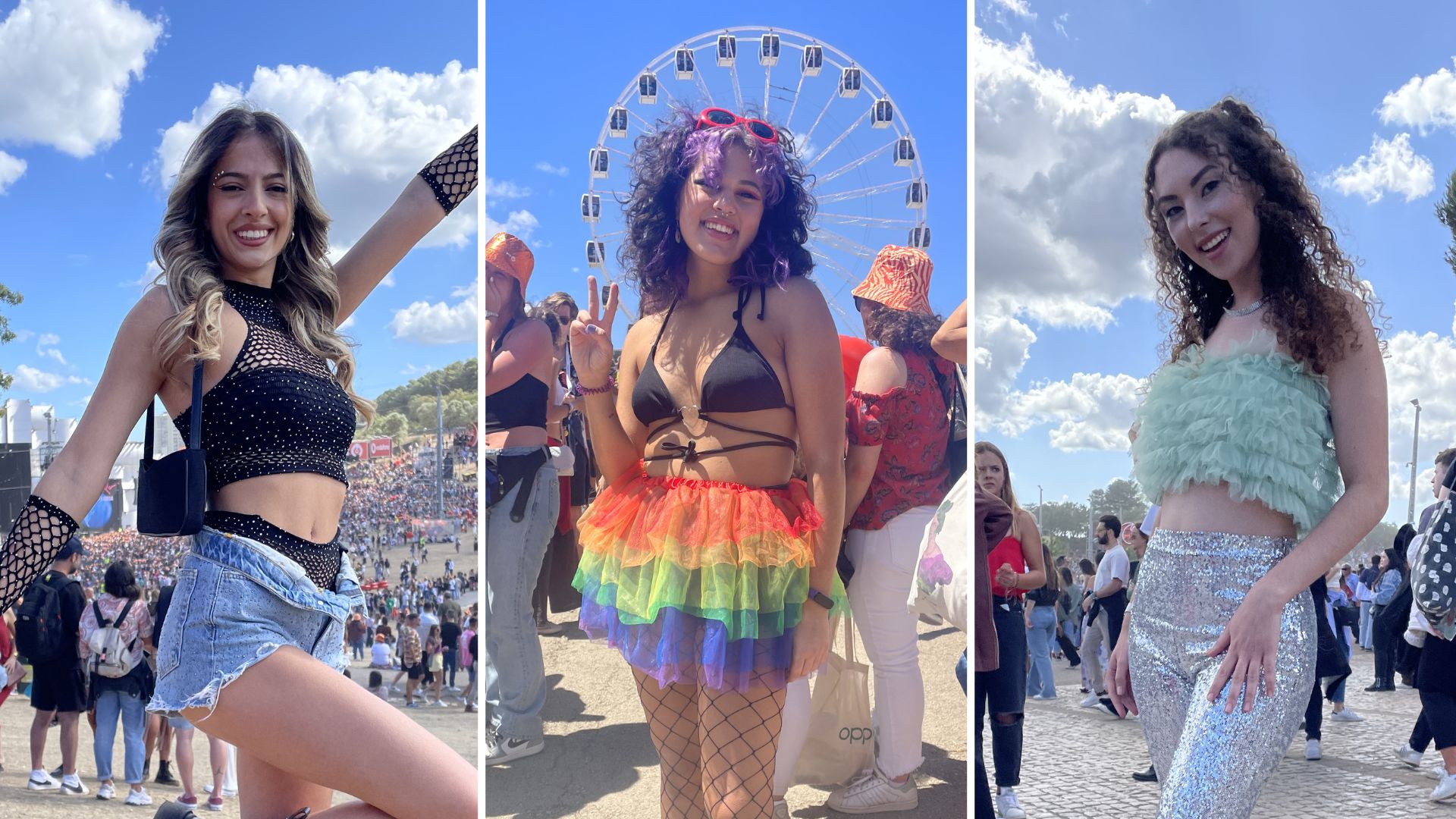 Brilhos, transparências e botas cowboy. 10 festivaleiros que arrasaram no último dia de Rock in Rio