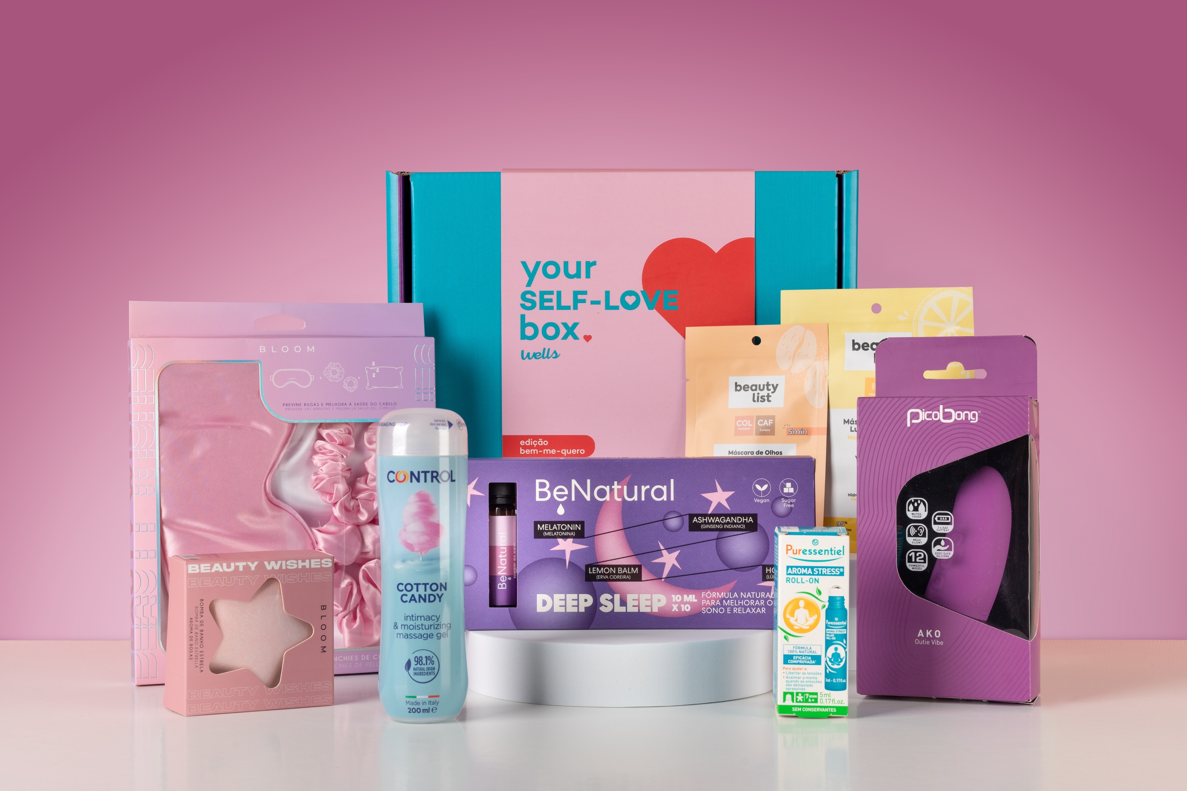 Esta nova box da Wells tem 8 produtos de beleza e um valor real de 109€ — mas custa menos de 40€