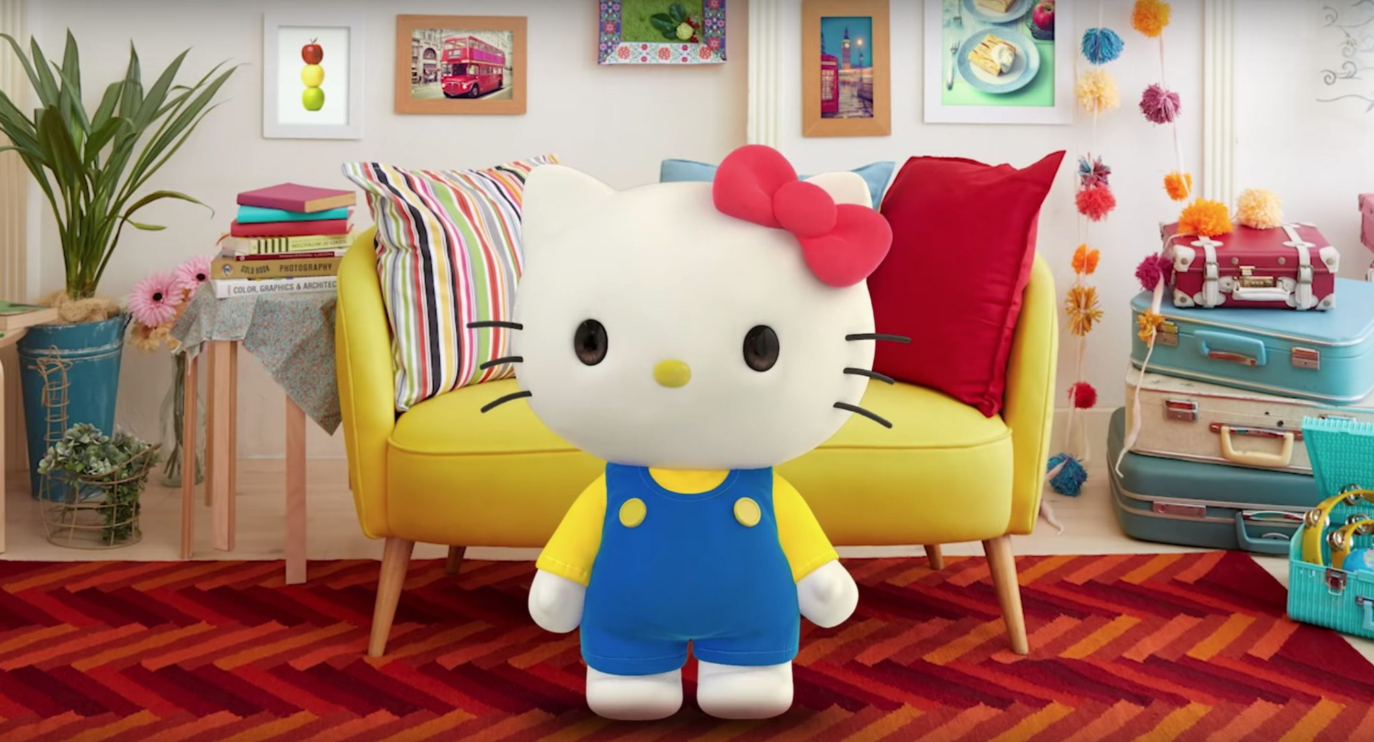 A Hello Kitty agora é youtuber. Veja o seu primeiro vídeo
