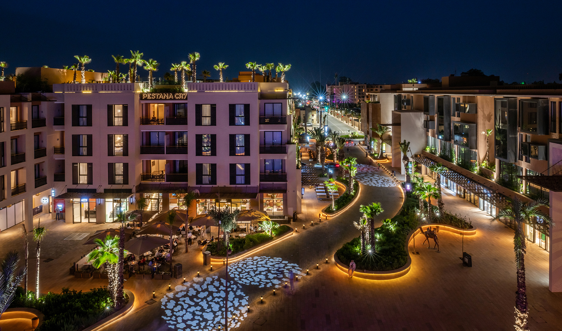 Hotel de Cristiano Ronaldo em Marraquexe acolhe turistas