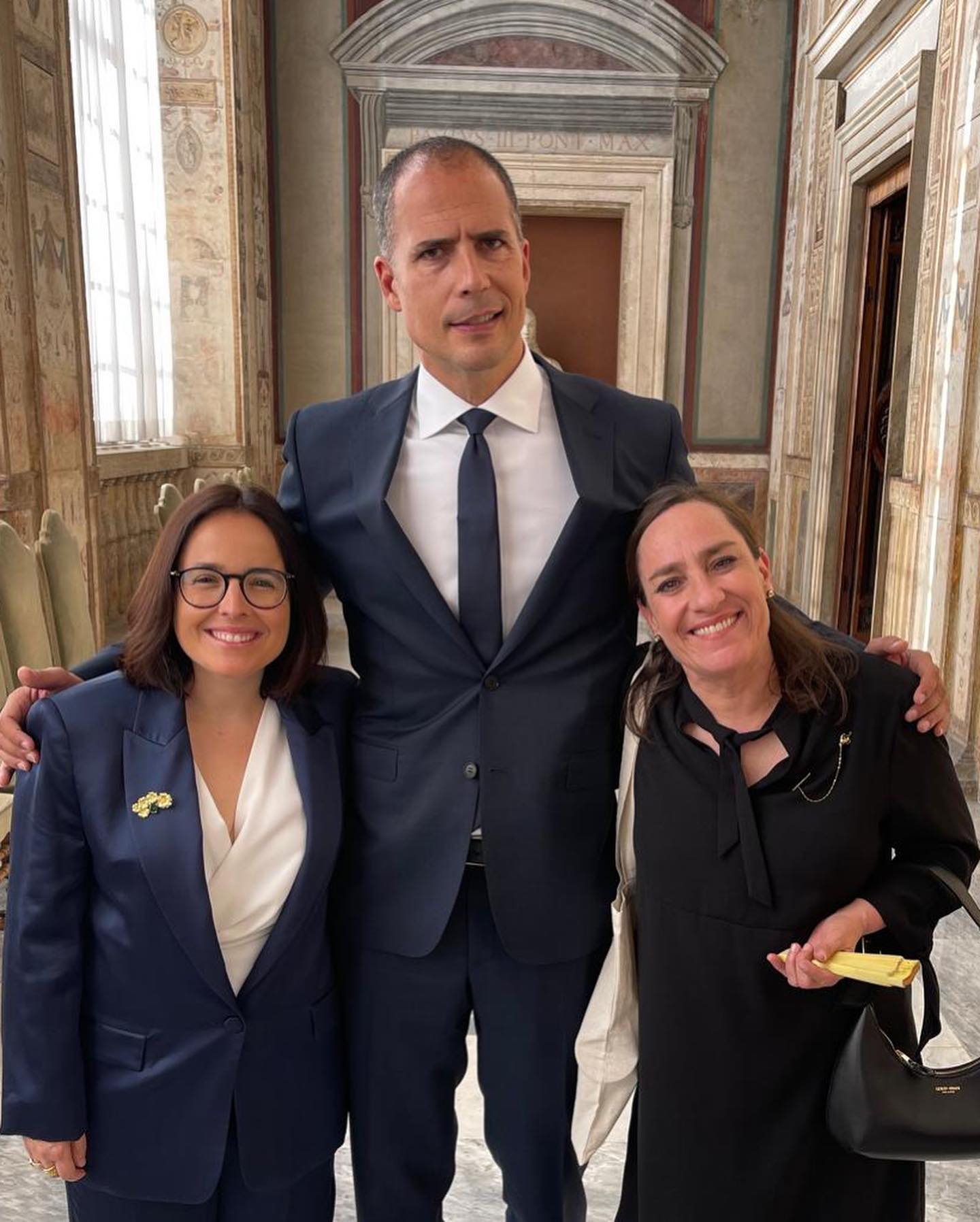Joana Marques, Ricardo Araújo Pereira e Maria Rueff já foram recebidos pelo Papa. “Foi muito emocionante”