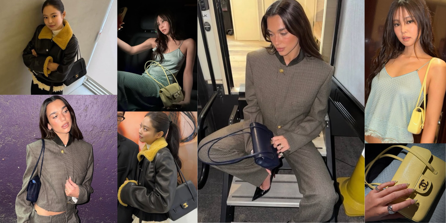 Dua Lipa e Jennie decidiram que esta mala Chanel está a bombar (e nós temos 4 alternativas económicas)