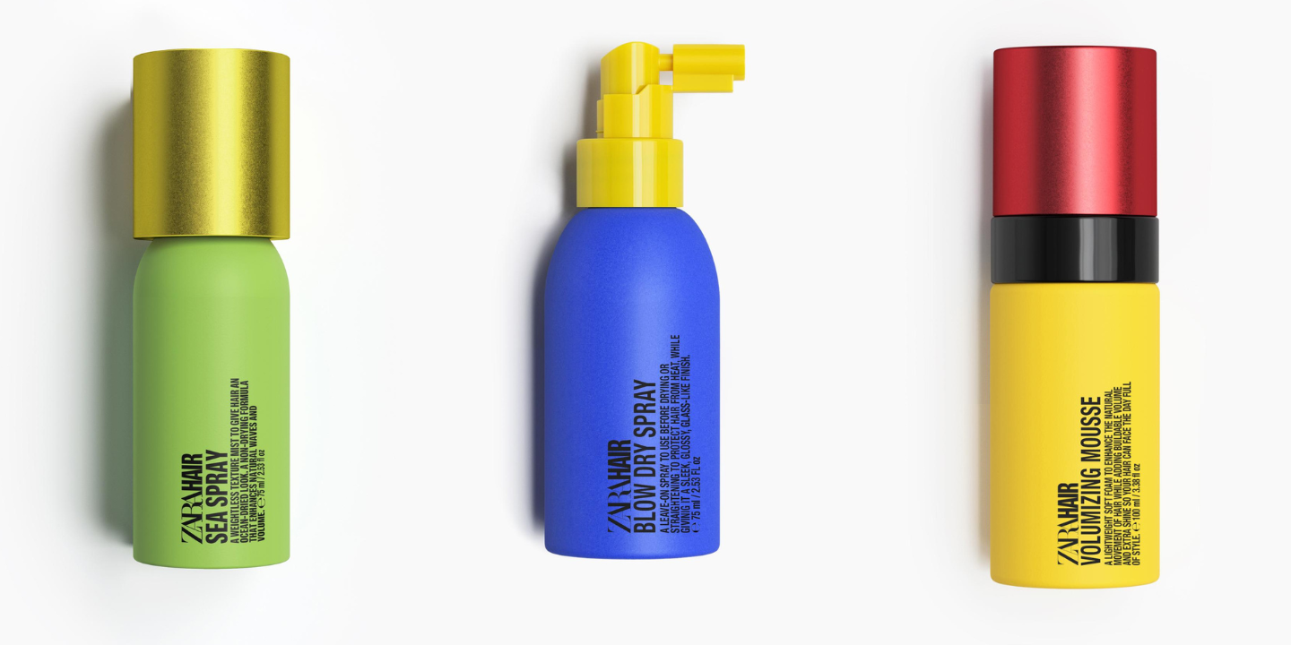 Zara Hair. Há novos produtos travel size para cuidar do cabelo mesmo nas férias (e não chegam aos 9€)