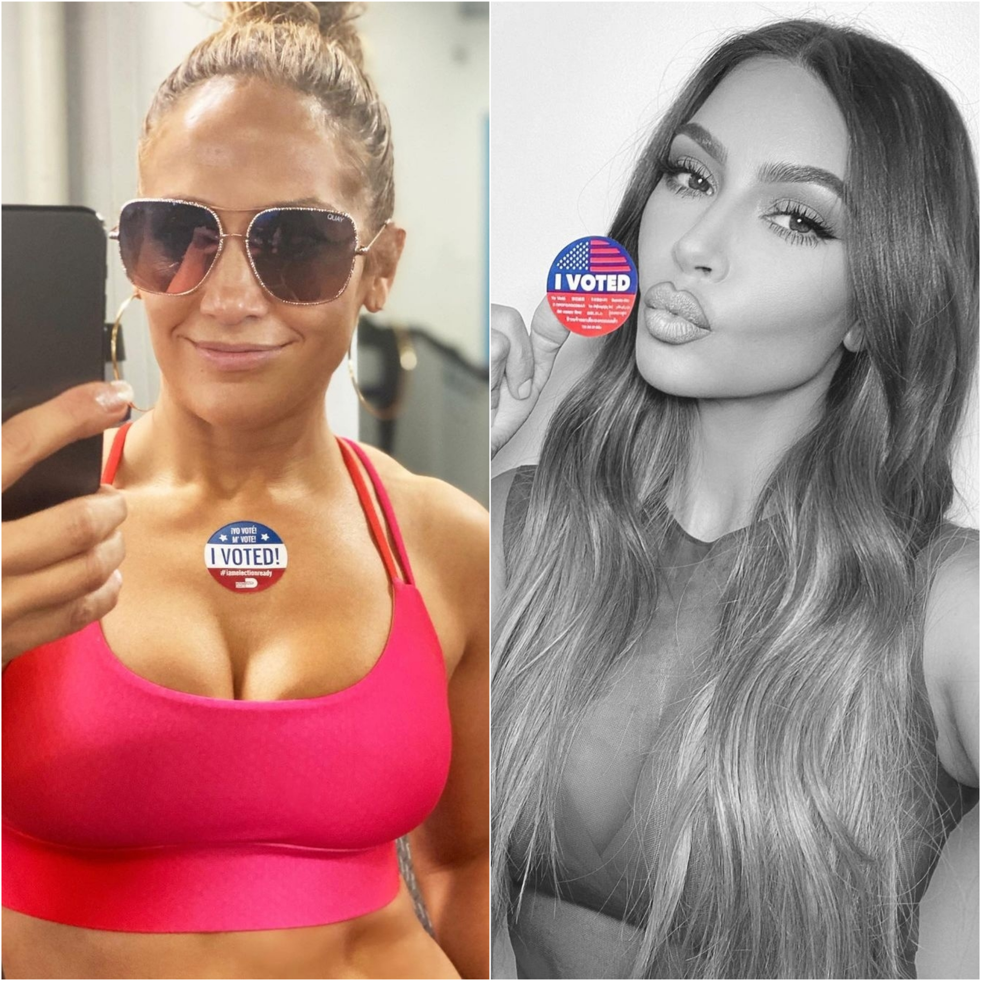 EUA. Os famosos norte-americanos não falharam (e incentivaram ao voto nas redes sociais)