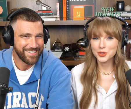 Taylor Swift anuncia novo álbum no podcast do namorado. Saiba quando virão as novas músicas