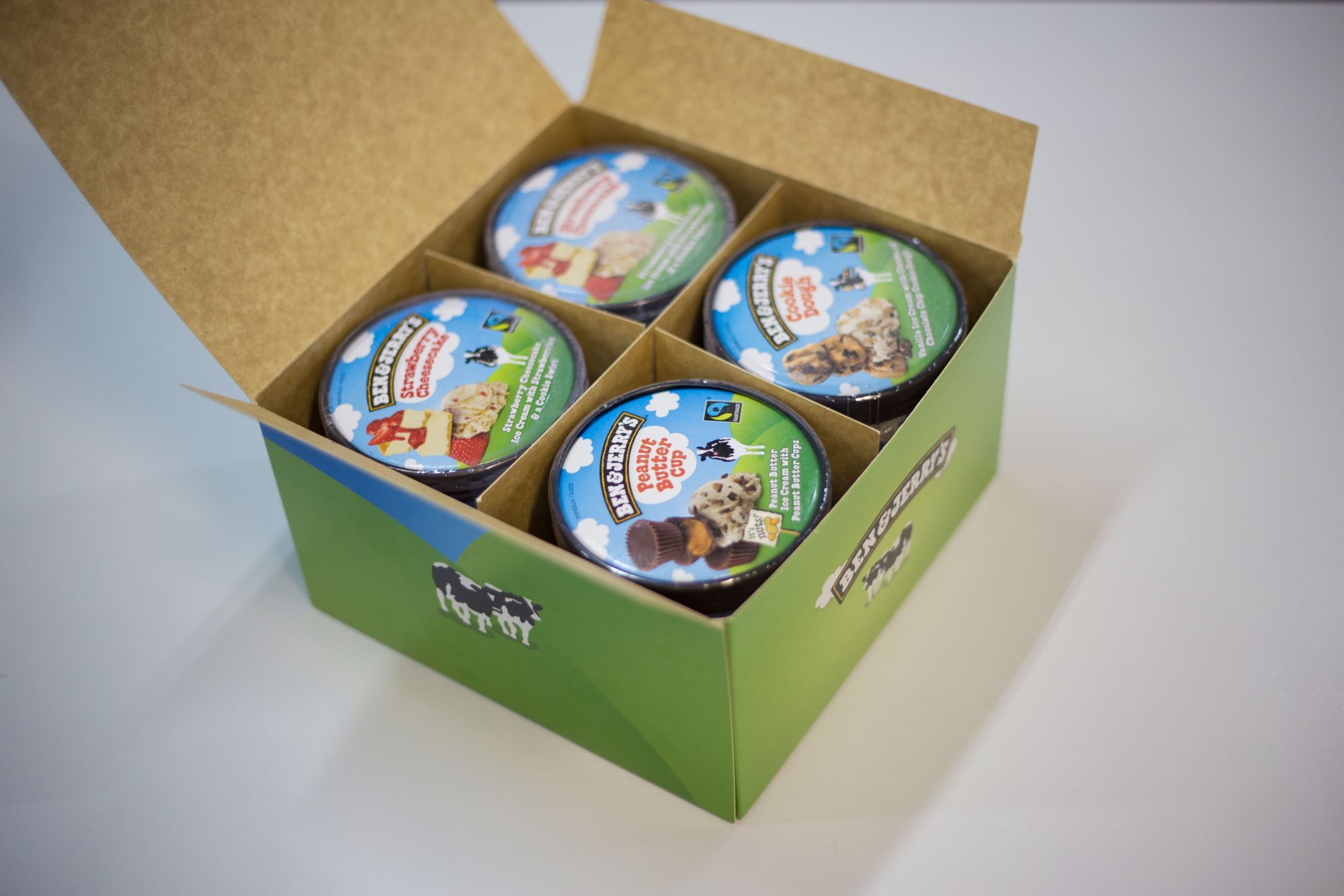 Glovo oferece taxas de entrega nos gelados Ben&Jerry’s