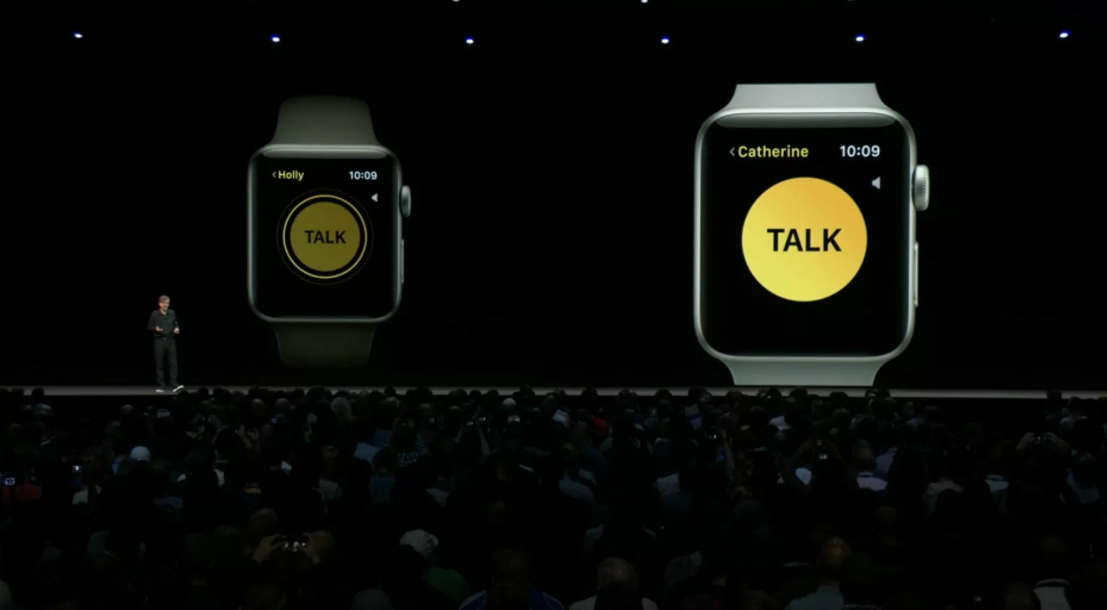 Apple Watch transformado num walkie-talkie com a chegada do watchOS 5
