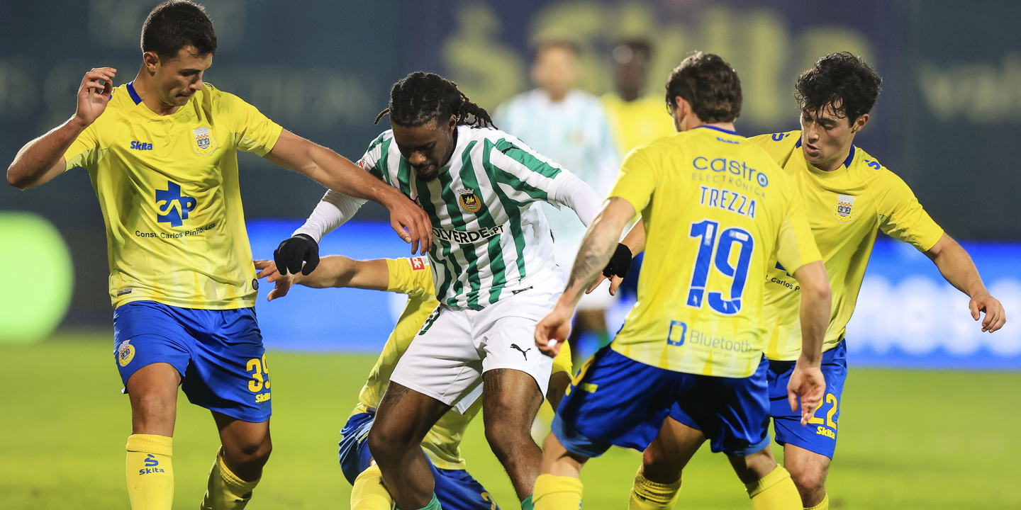 Rio Ave empata frente ao Arouca já nos descontos com golo de Tiago Morais no fecho da jornada