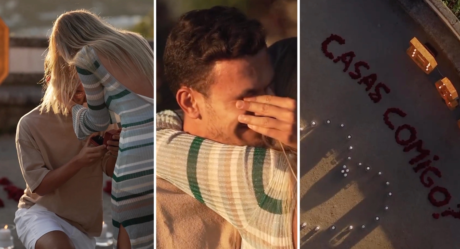 Craque do Sporting sobe ao Bom Jesus e faz emocionante pedido de casamento à namorada. Veja o vídeo