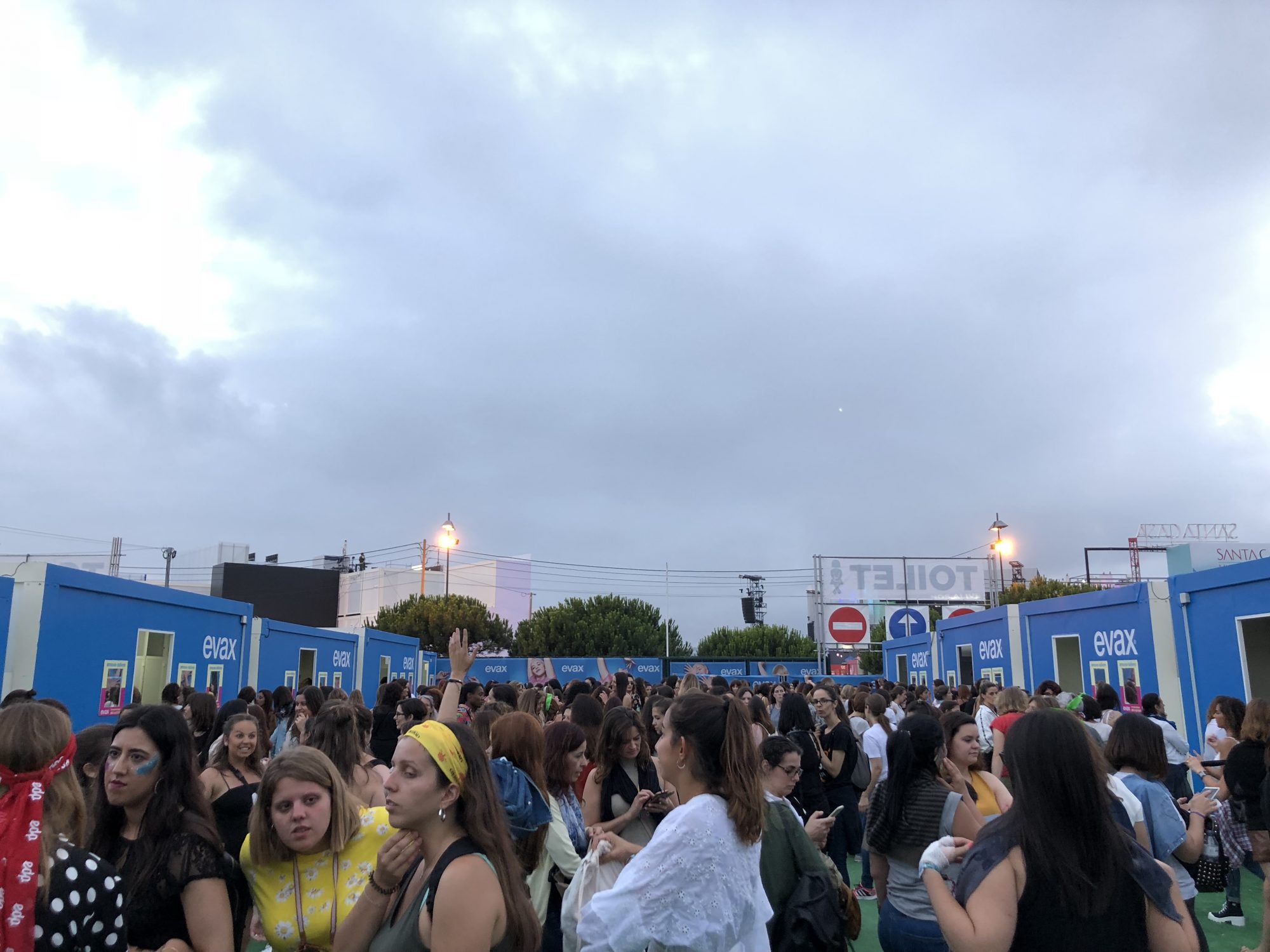 Andei de cronómetro no NOS Alive. Conclusão: gastei quase duas horas para ir e vir do WC