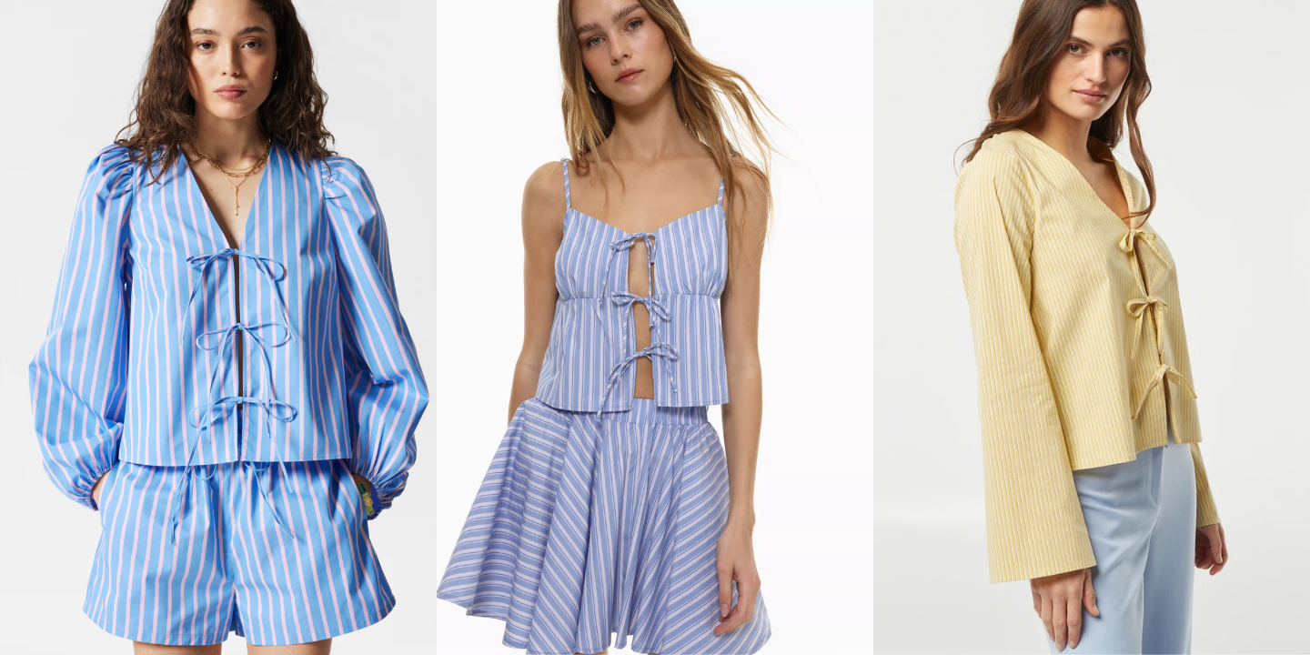 Blusas com atilhos continuam a bombar. 13 opções desde 9,99€ para se render à tendência romântica