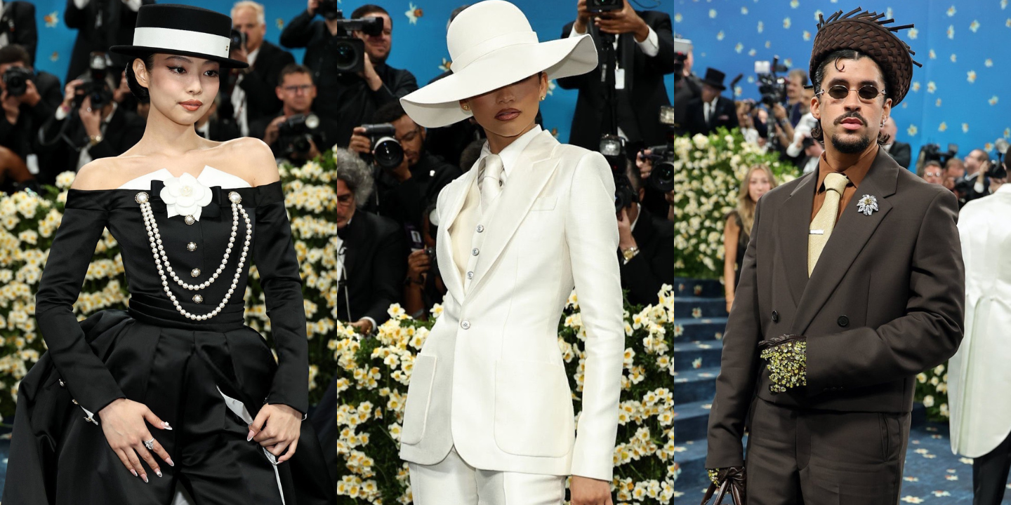 Bad Bunny, Zendaya ou Jennie. 22 looks da Met Gala em que os chapéus foram protagonistas