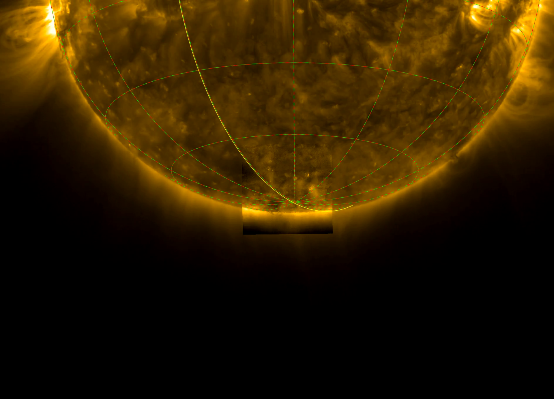 Solar Orbiter capta imagem inédita de uma das regiões mais misteriosas e desconhecidas do Sol