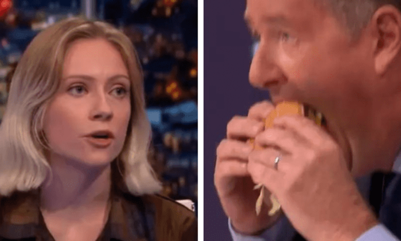 Veganos vandalizam edifícios históricos de Londres e porta-voz é arrasada pelo  pivô (que até comeu um Big Mac à frente dela)