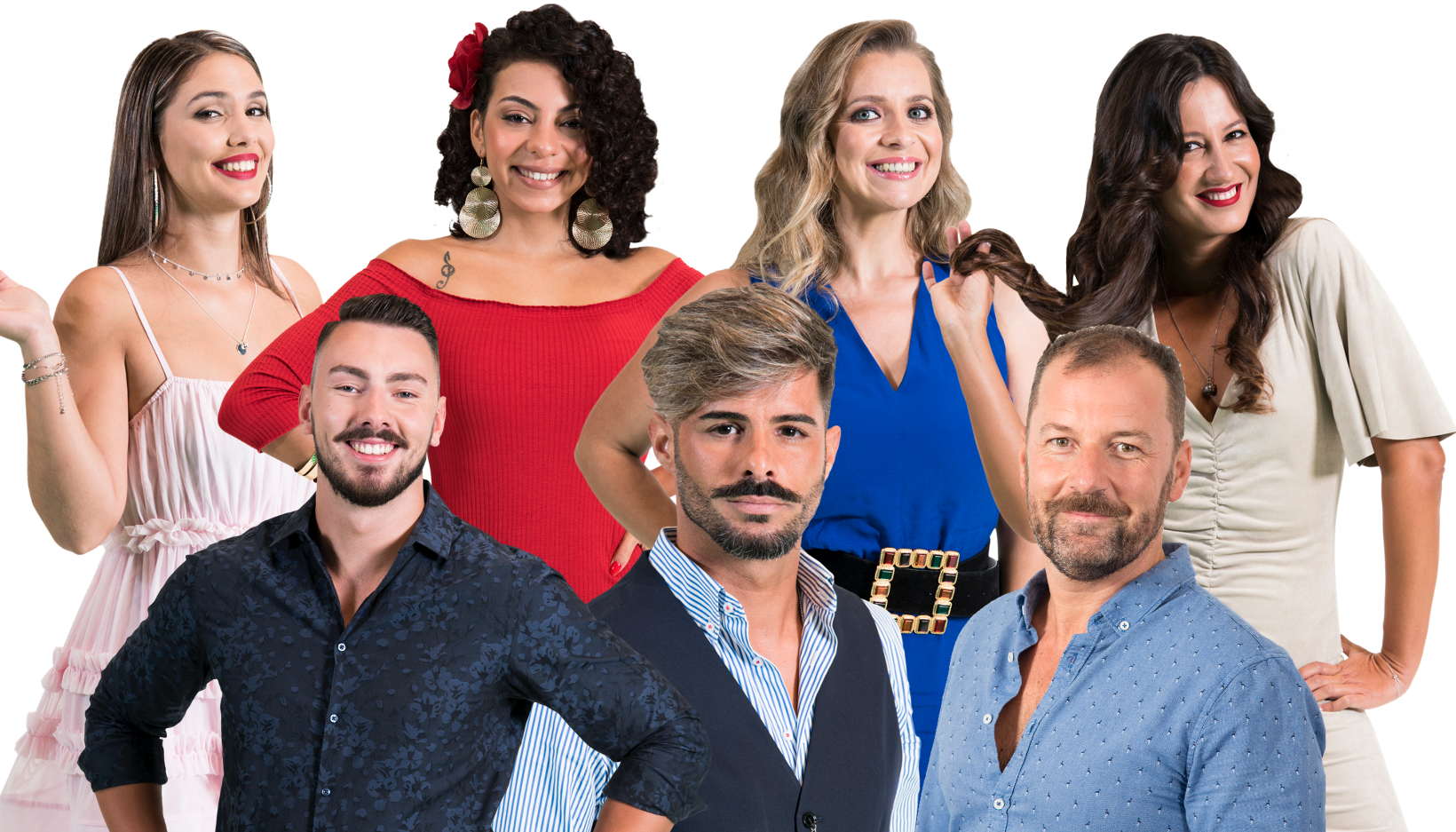 Carina, Jéssica Fernandes, Renato, Pedro, Andreia, Sofia e Rui em risco de expulsão