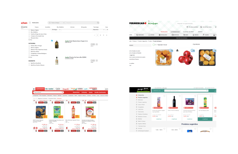 Continente, Pingo Doce, Auchan, El Corte Inglés. Testámos os serviços de compras online (e já imagina o resultado)