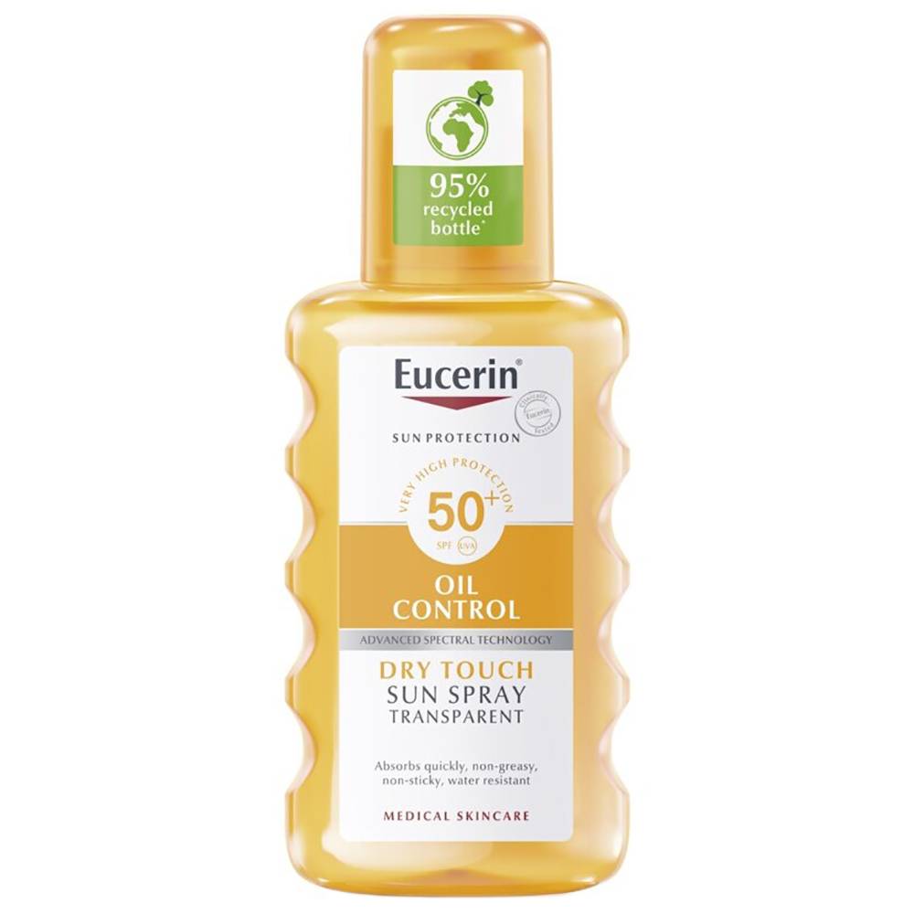 Eucerin, Spray solar transparente SPF50