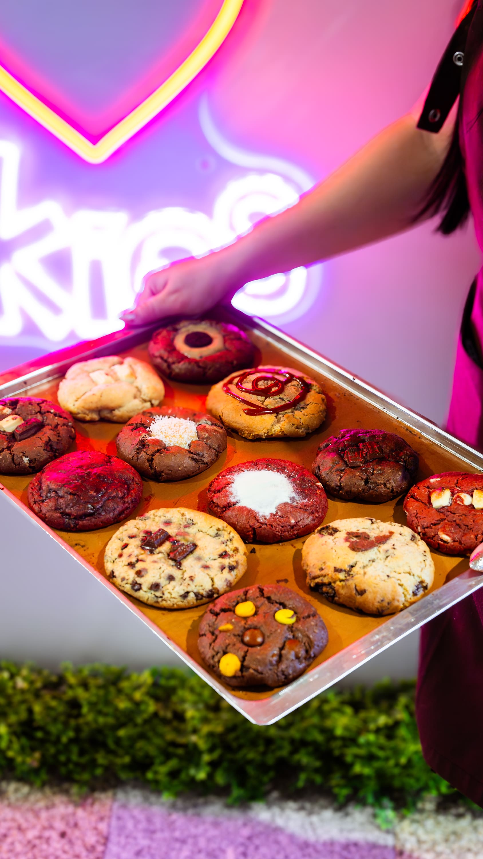 De Nutella, Oreo ou red velvet. Há um novo spot no norte do País com cookies apetitosas