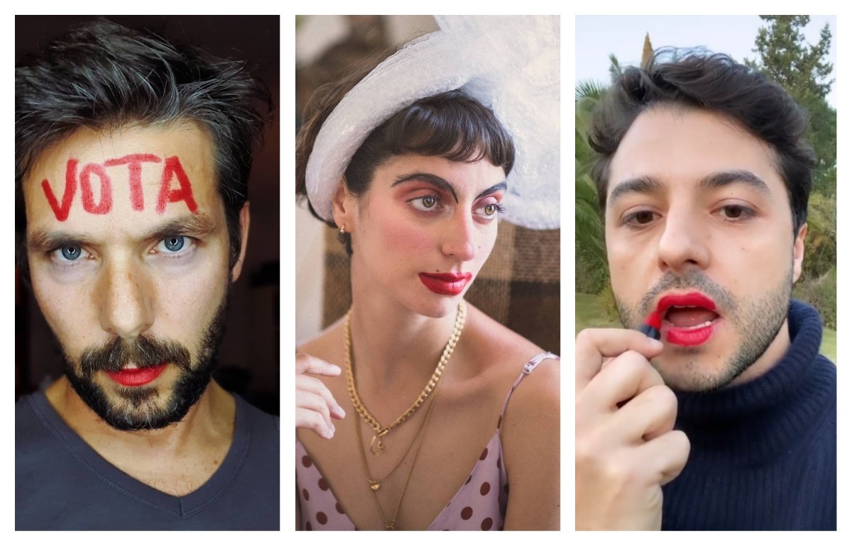 De Bruno Nogueira a Ana Gomes. As imagens de 29 figuras públicas que pintaram os lábios de vermelho (e porque o fizeram)