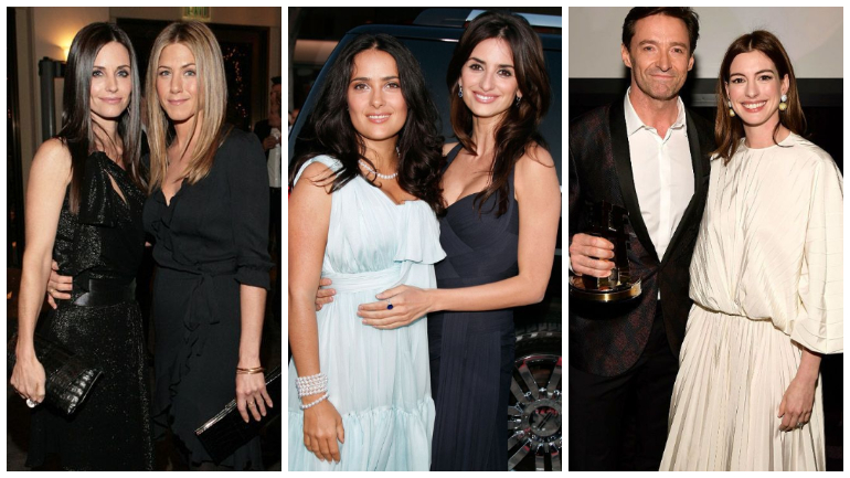 20 celebridades que são amigas dentro e fora do ecrã