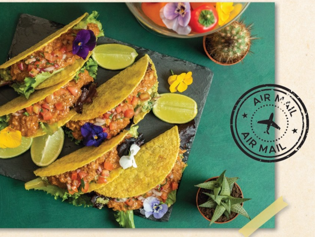 Bem-vindo a bordo do voo de sabores da Auchan. 5 receitas com ingredientes do mundo