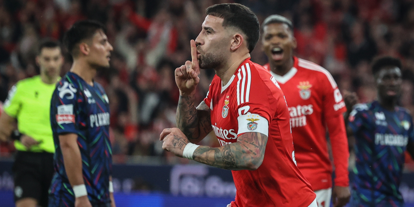 Benfica vence Moreirense, distancia-se do FC Porto e fica a quatro pontos do Sporting