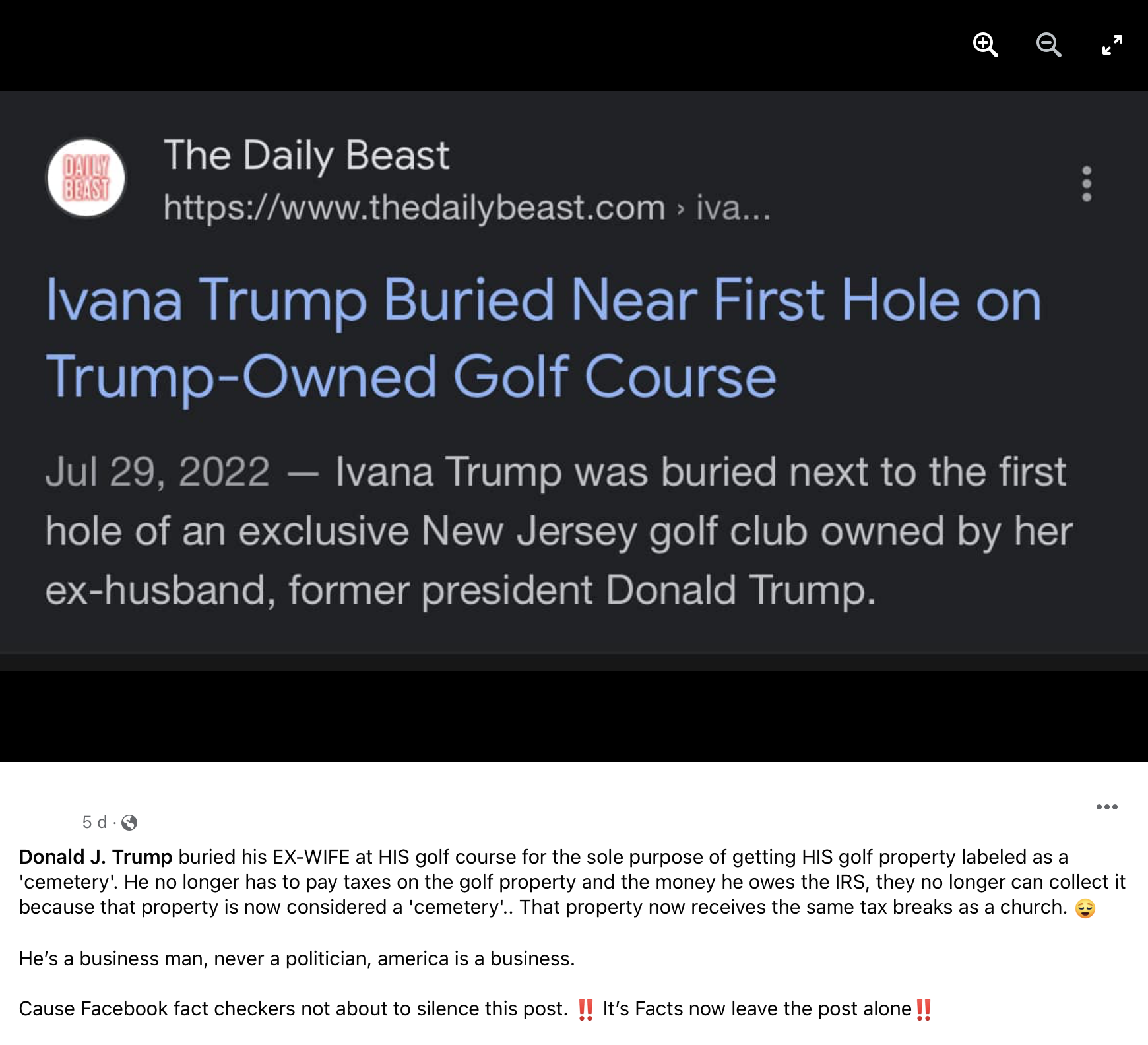 Donald Trump obtém benefícios fiscais para o seu campo de golfe por lá