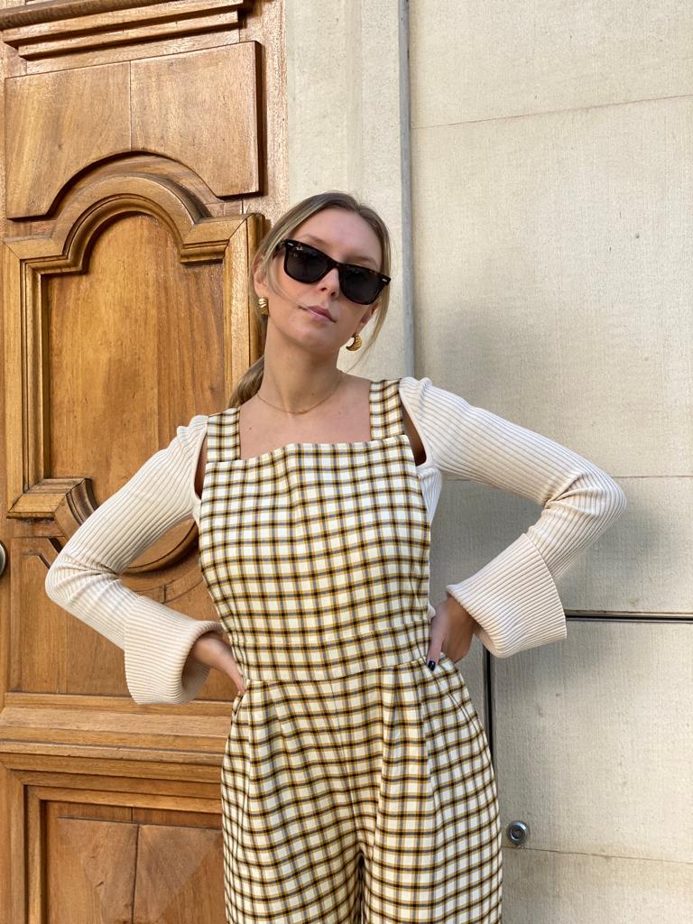 Olivia Jeans. A marca portuguesa que utiliza os desperdícios de tecidos para fazer jardineiras sustentáveis