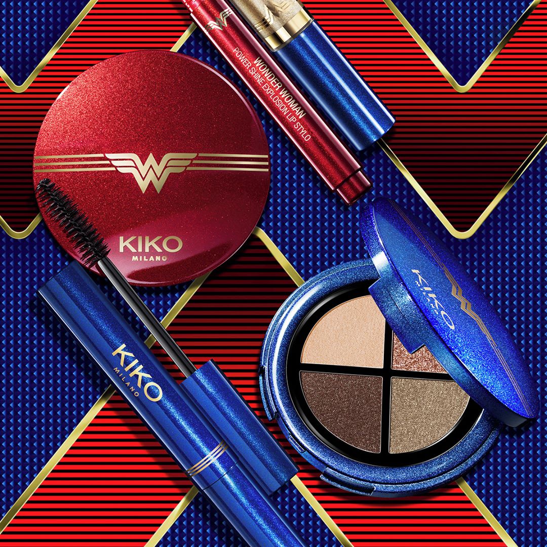 A coleção da Wonder Woman com a Kiko é a desculpa ideal para renovar a sua maquilhagem