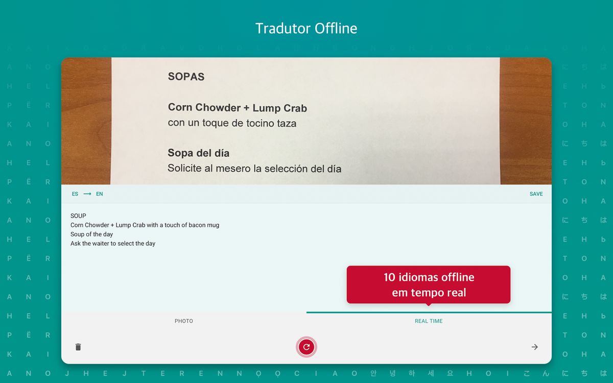 TextGrabber é um scanner tradutor que pode funcionar offline