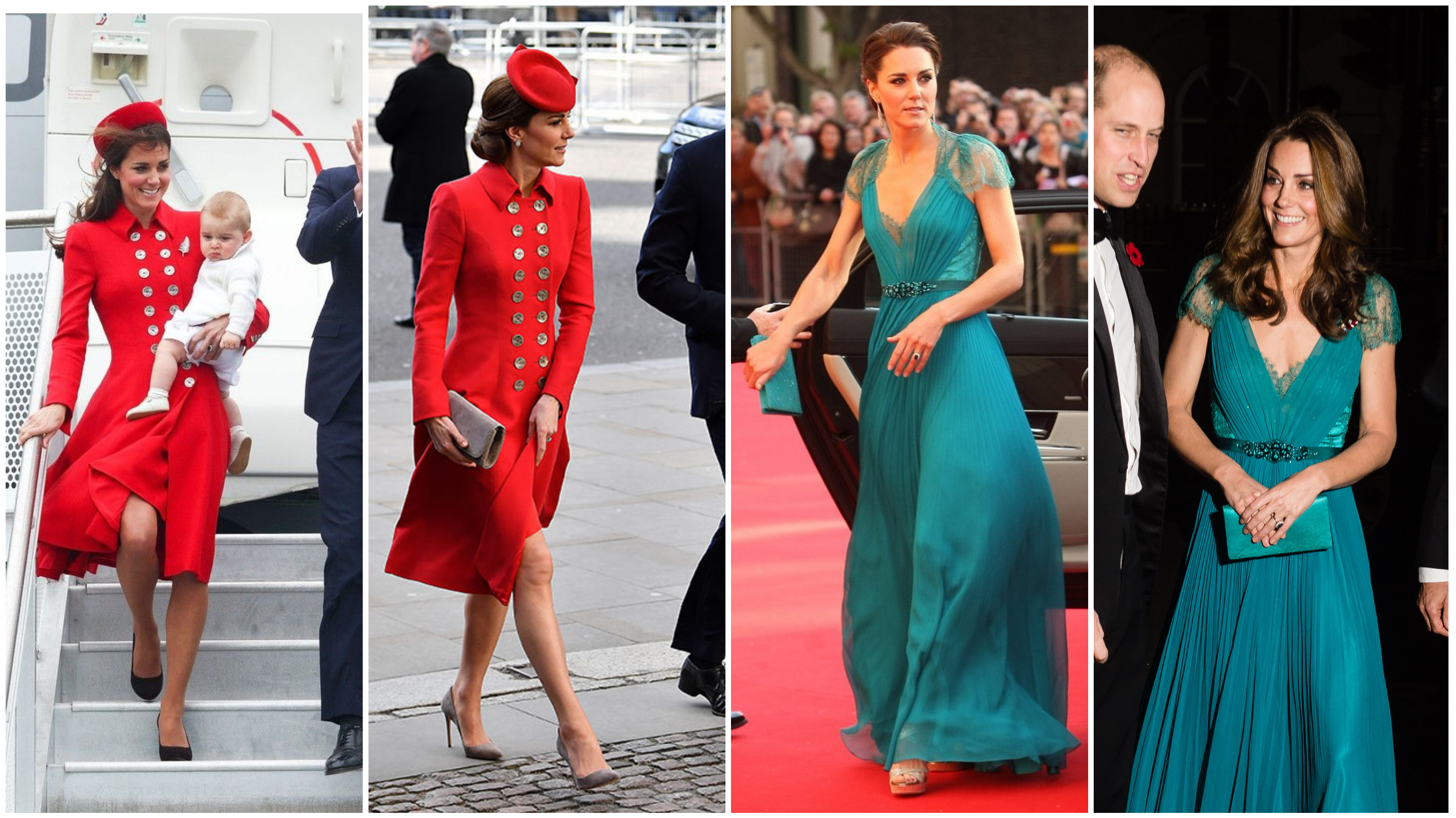 Kate Middleton adora a sua roupa e não tem medo de a repetir. Veja as imagens