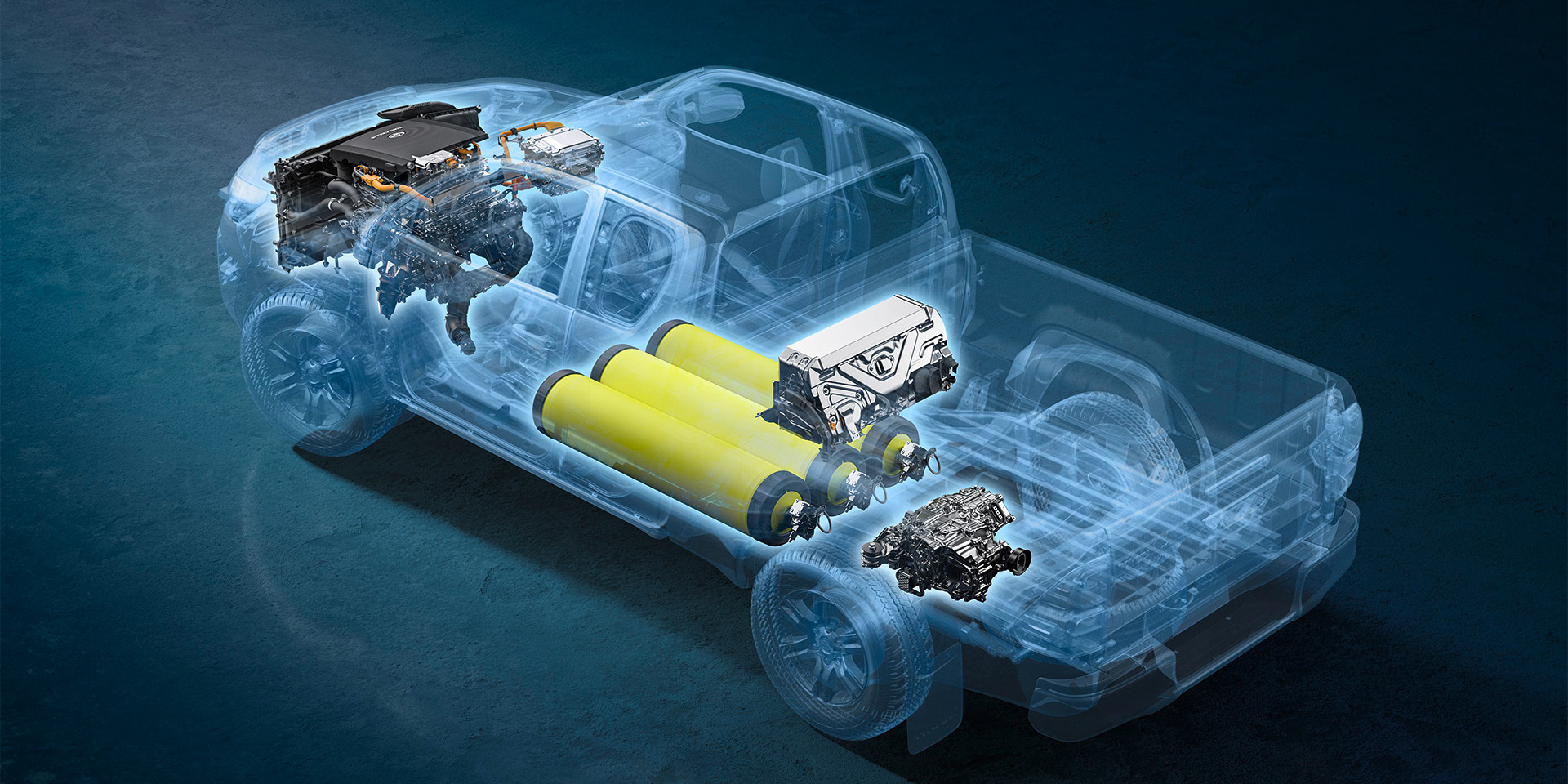 Protótipo do Toyota Hilux vai ser alimentado por pilha de combustível de hidrogénio