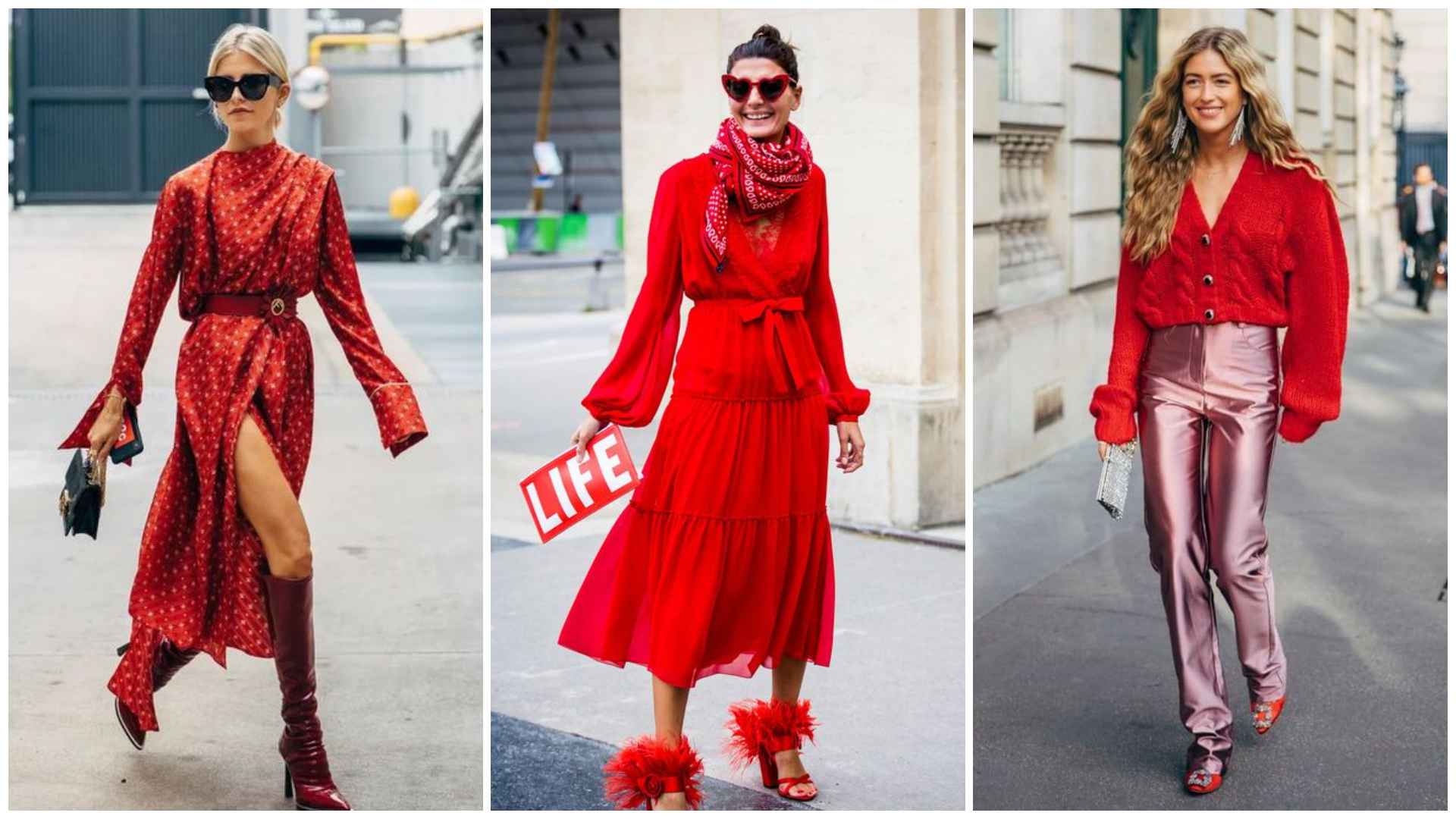 Vermelho. A cor tendência que faz com que as mulheres se sintam mais confiantes