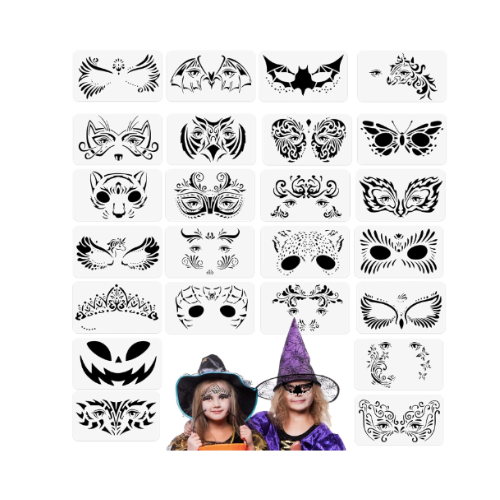 Wofeu, 24 Peças De Pinturas de Rosto Para Crianças – Amazon